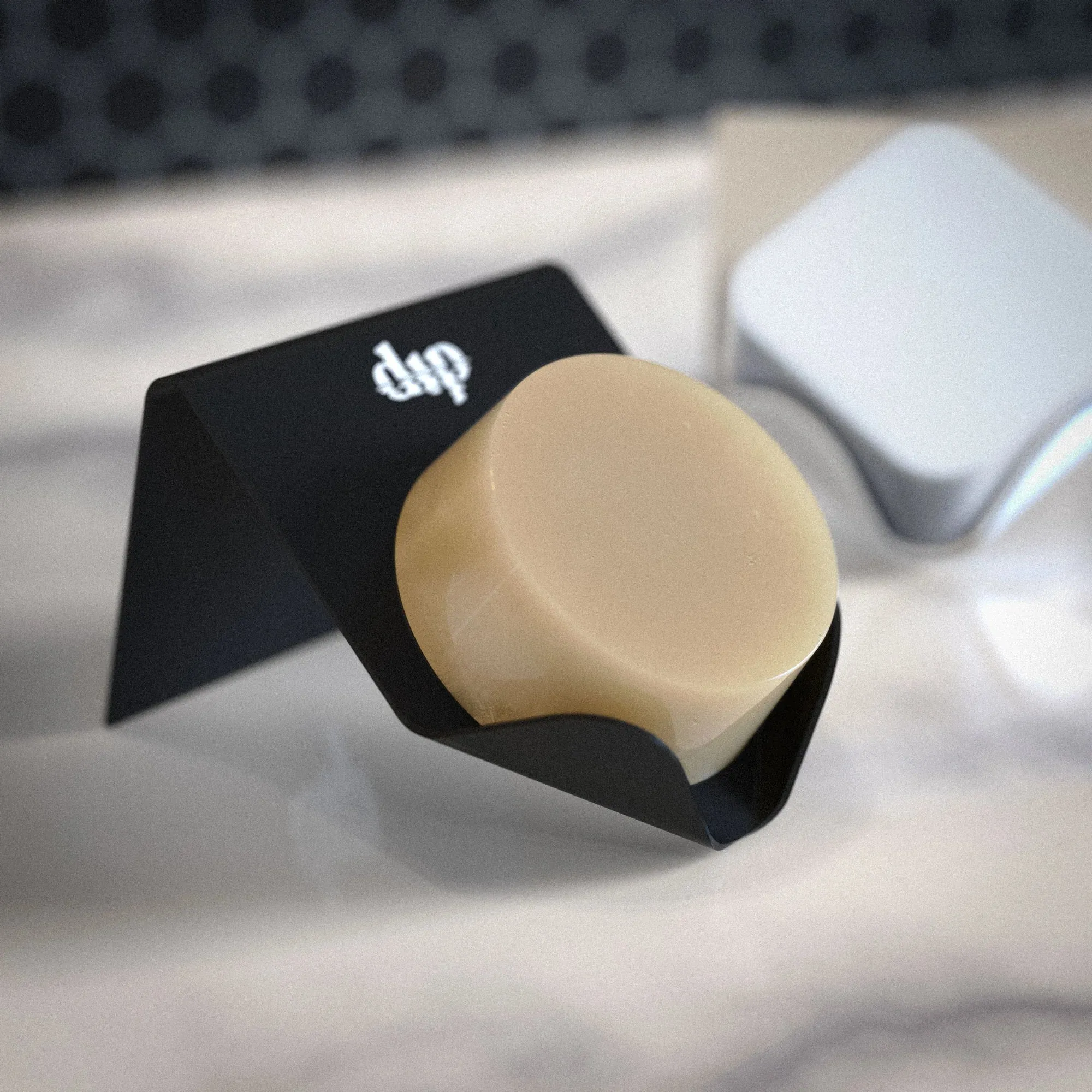 Life Preserver: Draining Soap Dish - Black