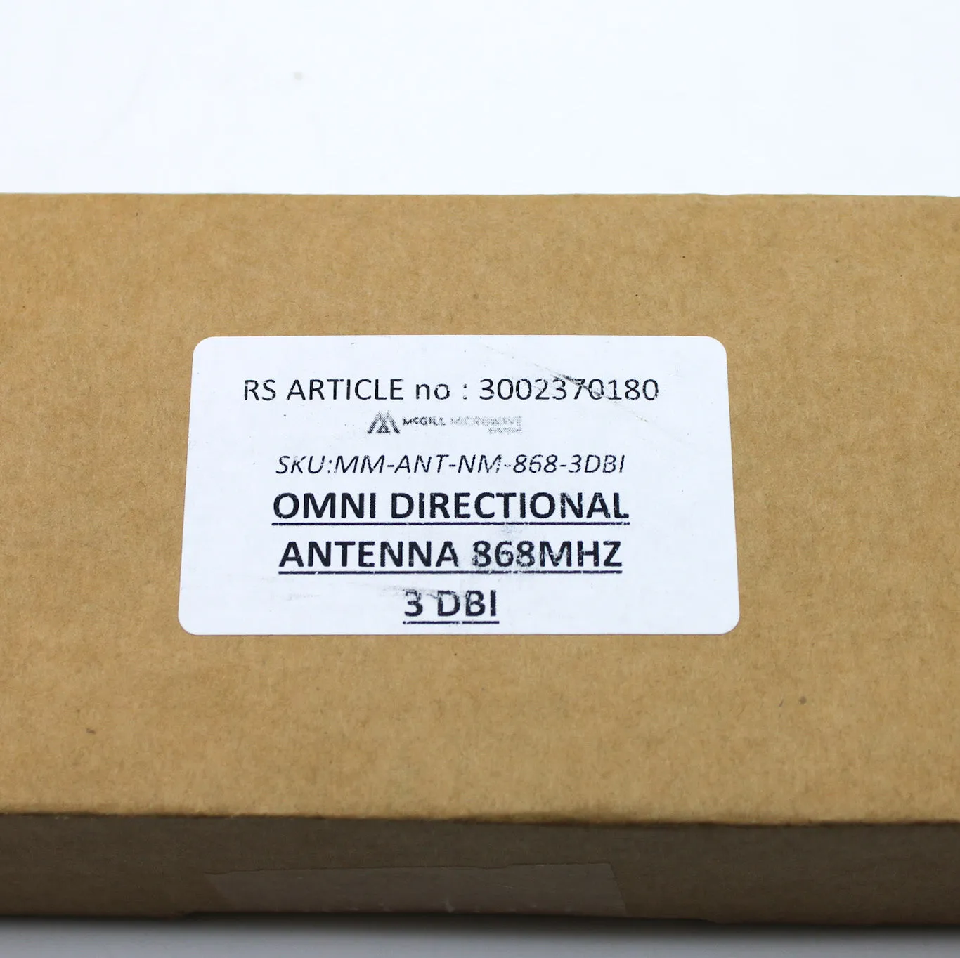 McGill Microwave Systems 3 dBI Omni Directional Antenna T MM-ANT-NM-868-3DBI
