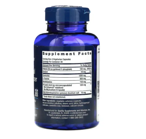 Mitochondrial Energy Optimizer with PQQ 120 capsules Life Extension