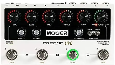 Mooer M999 Digital Multi PreAMP Pedal