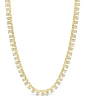 Multi CZ Charm Necklace
