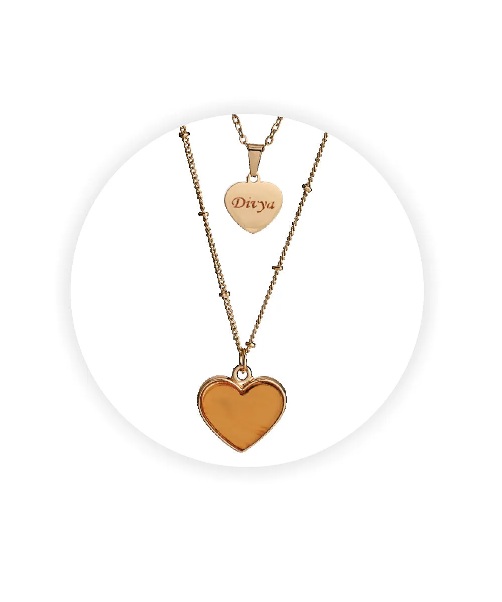 Name Engraved Ladies Pendant
