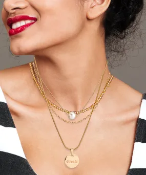 Name Engraved Ladies Pendant