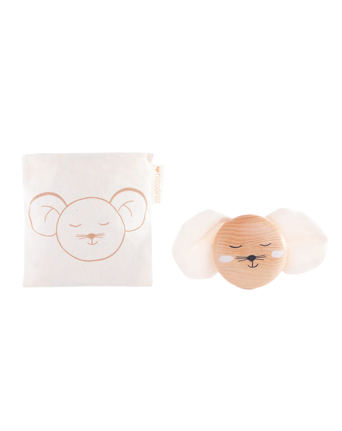 Nobodinoz Wooden Wall Hanger Mouse