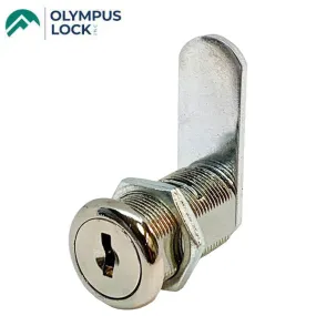 Olympus - 961 Series - Disc Tumbler Cam Lock - 2" - Bright Nickel - C390A Key