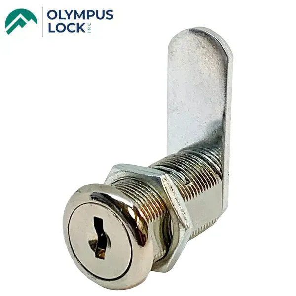 Olympus - 961 Series - Disc Tumbler Cam Lock - 2" - Bright Nickel - C415A Key