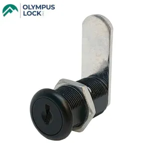 Olympus - 961 Series - Disc Tumbler Cam Lock - 2" - Flat Black - C452A Key