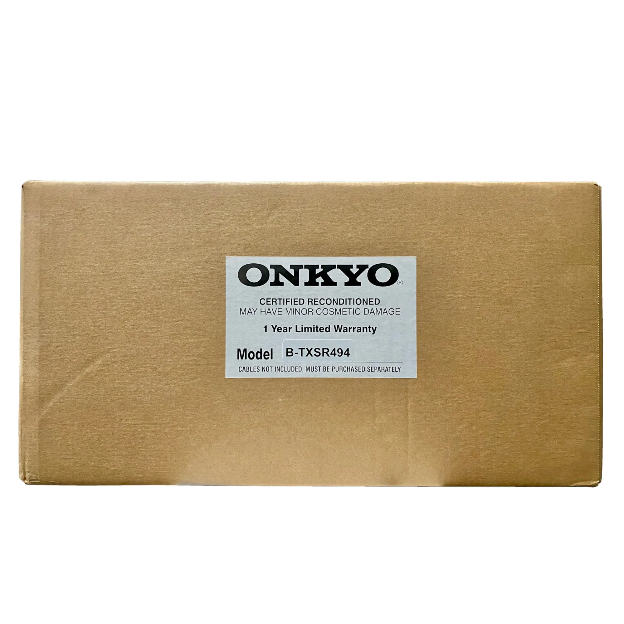 Onkyo TX-SR494 7.2-Channel Home Theater Receiver with Bluetooth - Certified Refurbished
