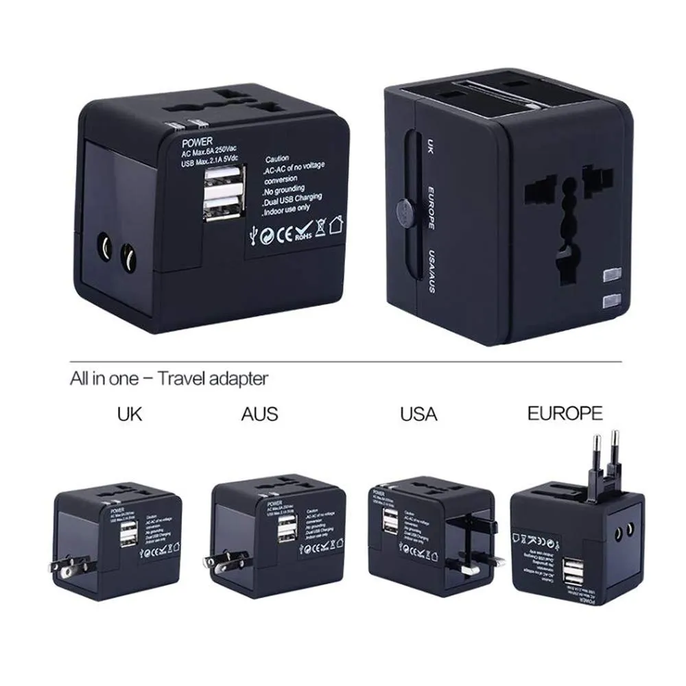 Outlet Extender with USB,Multi Plug Outlet Splitter Expander Side Plug