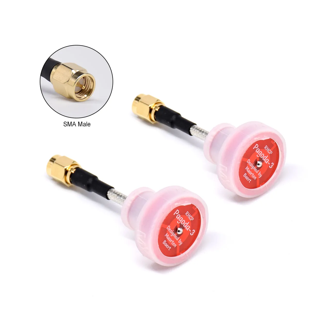 Pagoda 2 5.8G  FPV Antenna (2PCS）