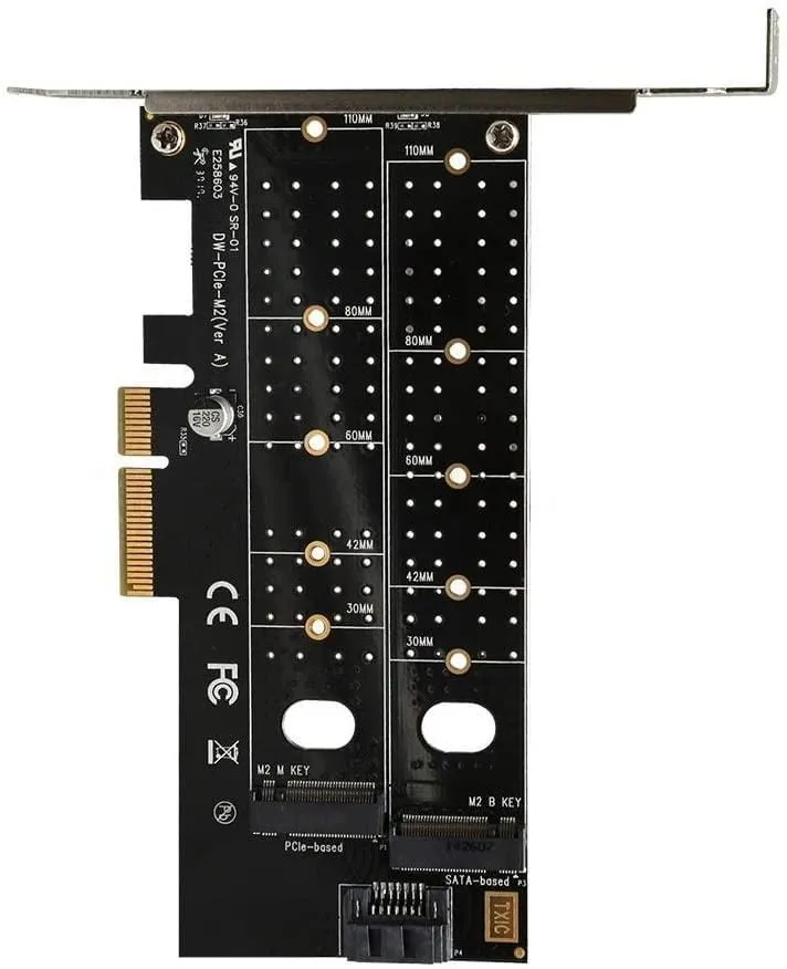 PCIE TO M 2(M KEY B KEY)