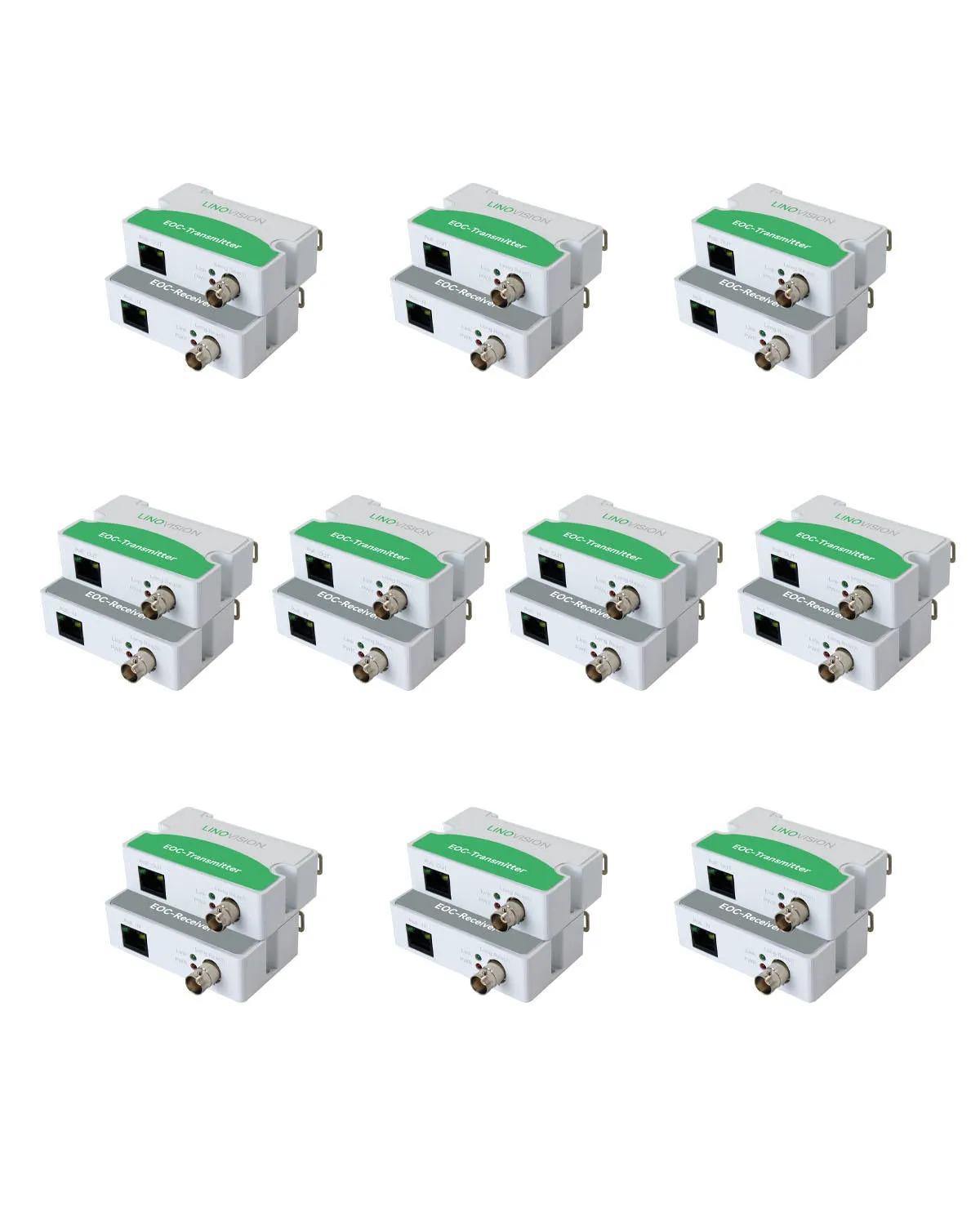 PoE   Ethernet over Coax (EOC) Converter (10 Pack)
