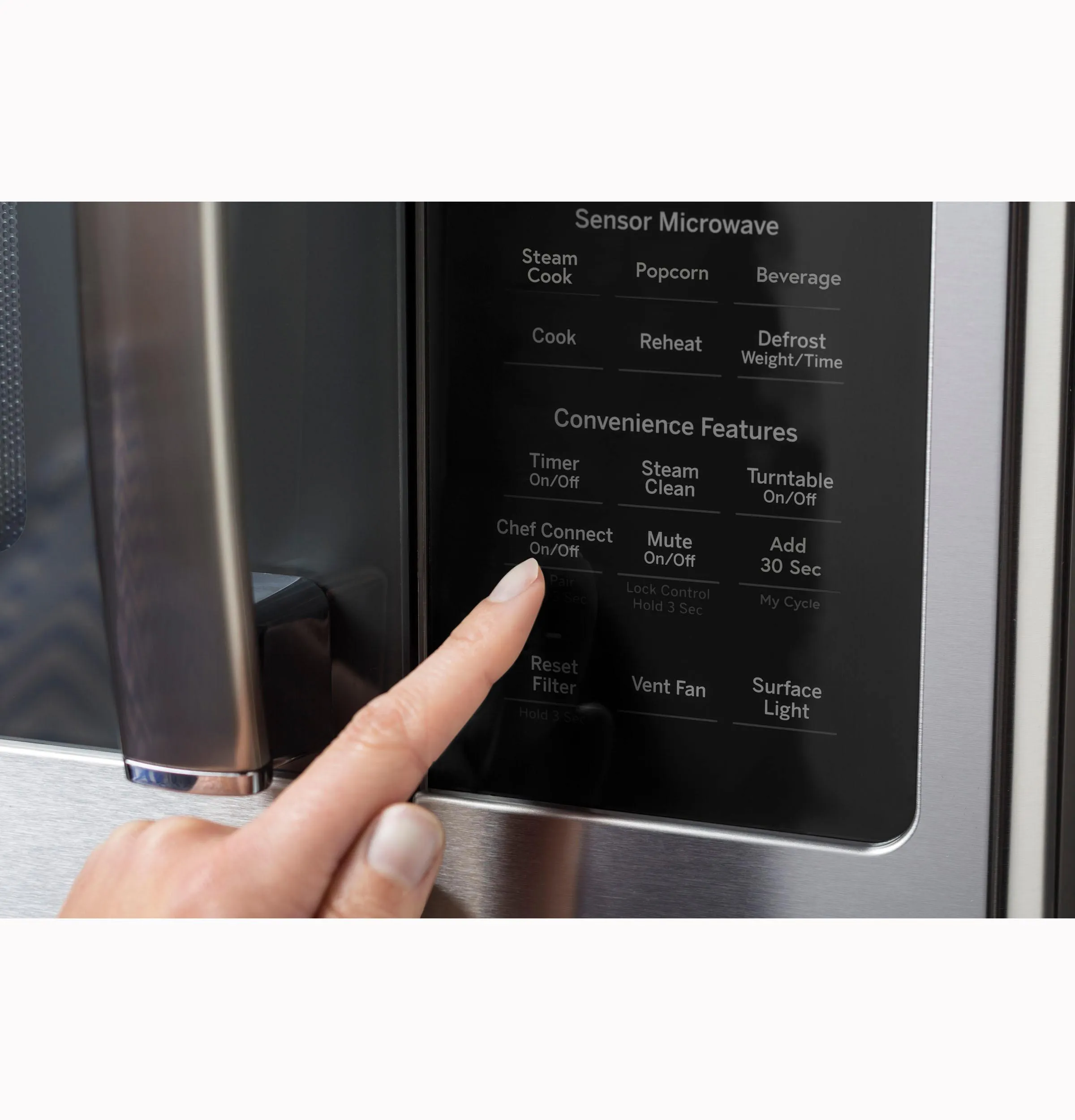 PVM9179SRSS GE Profile™ 1.7 Cu. Ft. Convection Over-the-Range Microwave Oven
