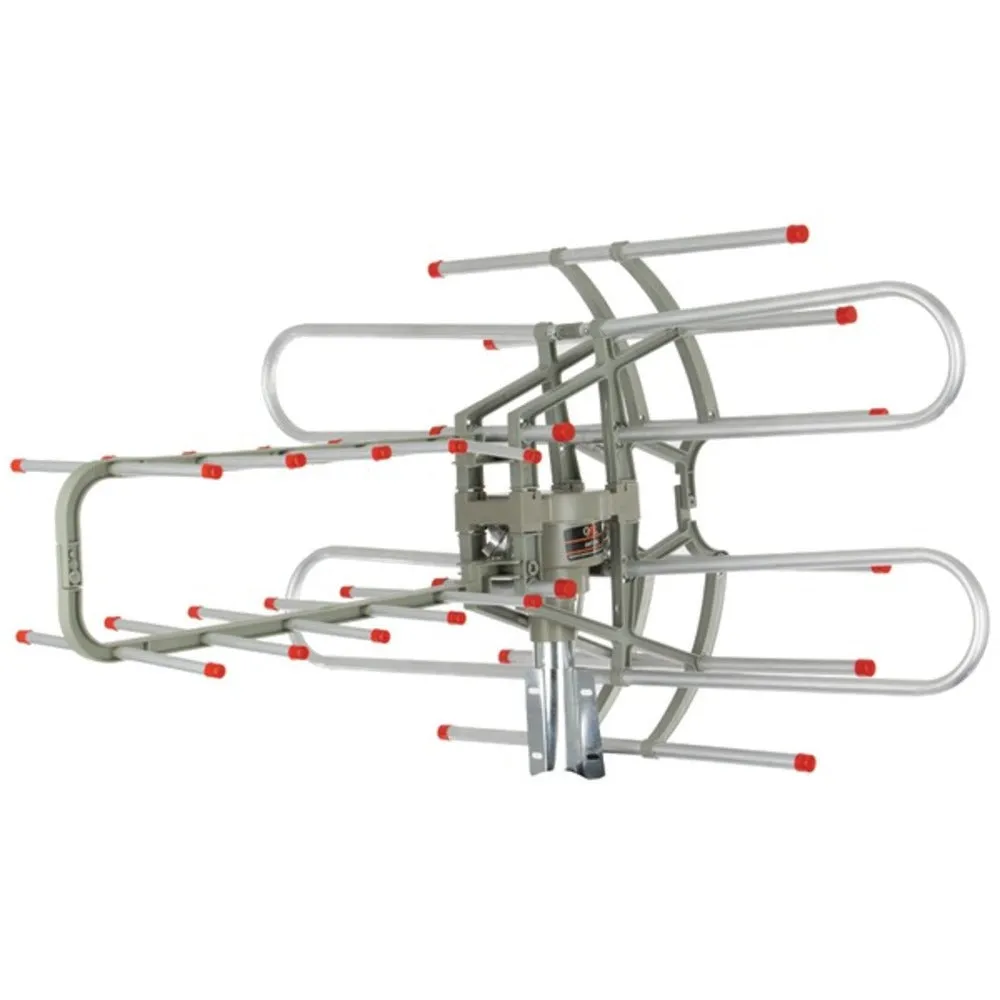 QFX ANT 106 HD/DTV/UHF/VHF/FM 360deg Rotating Outdoor Antenna