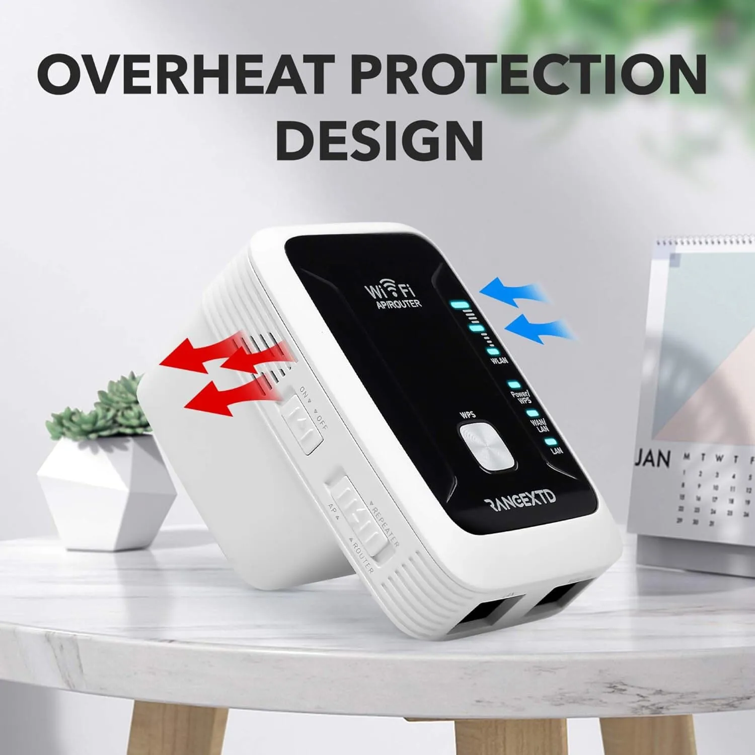 RANGEXTD WiFi Extender with Ethernet Port  (Refurbished)