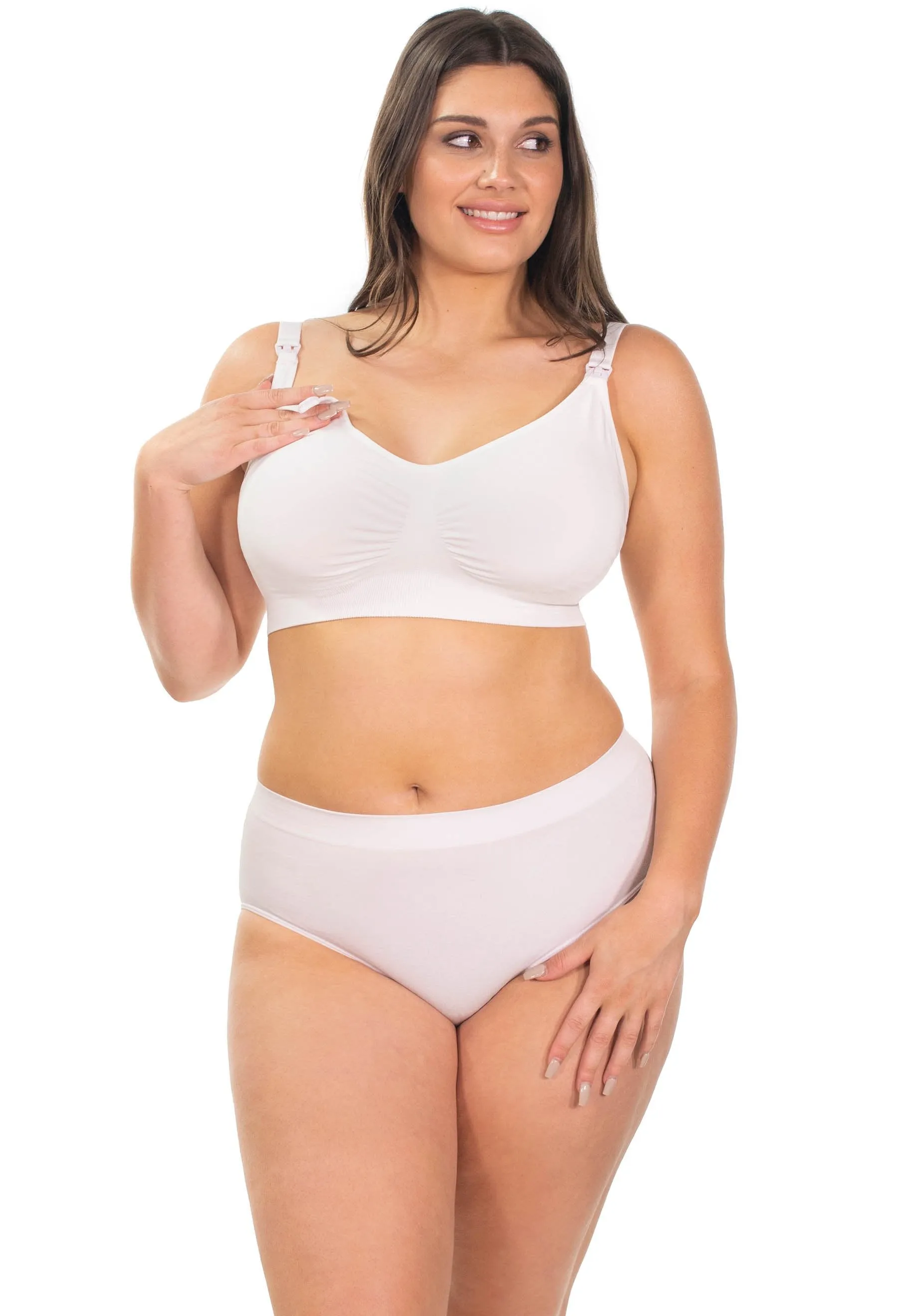 Seamless Comfort Bamboo Nursing Bra