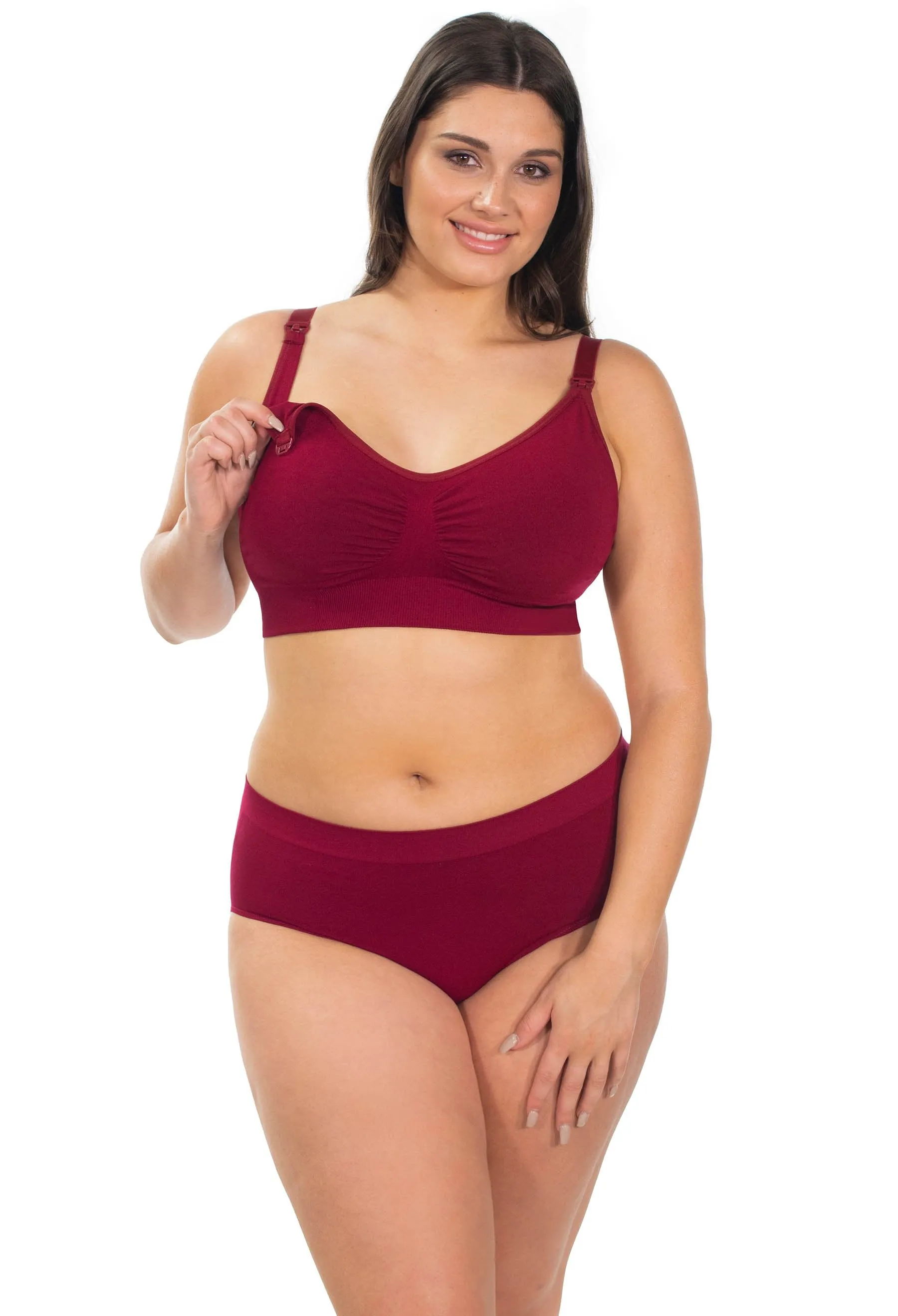 Seamless Comfort Bamboo Nursing Bra