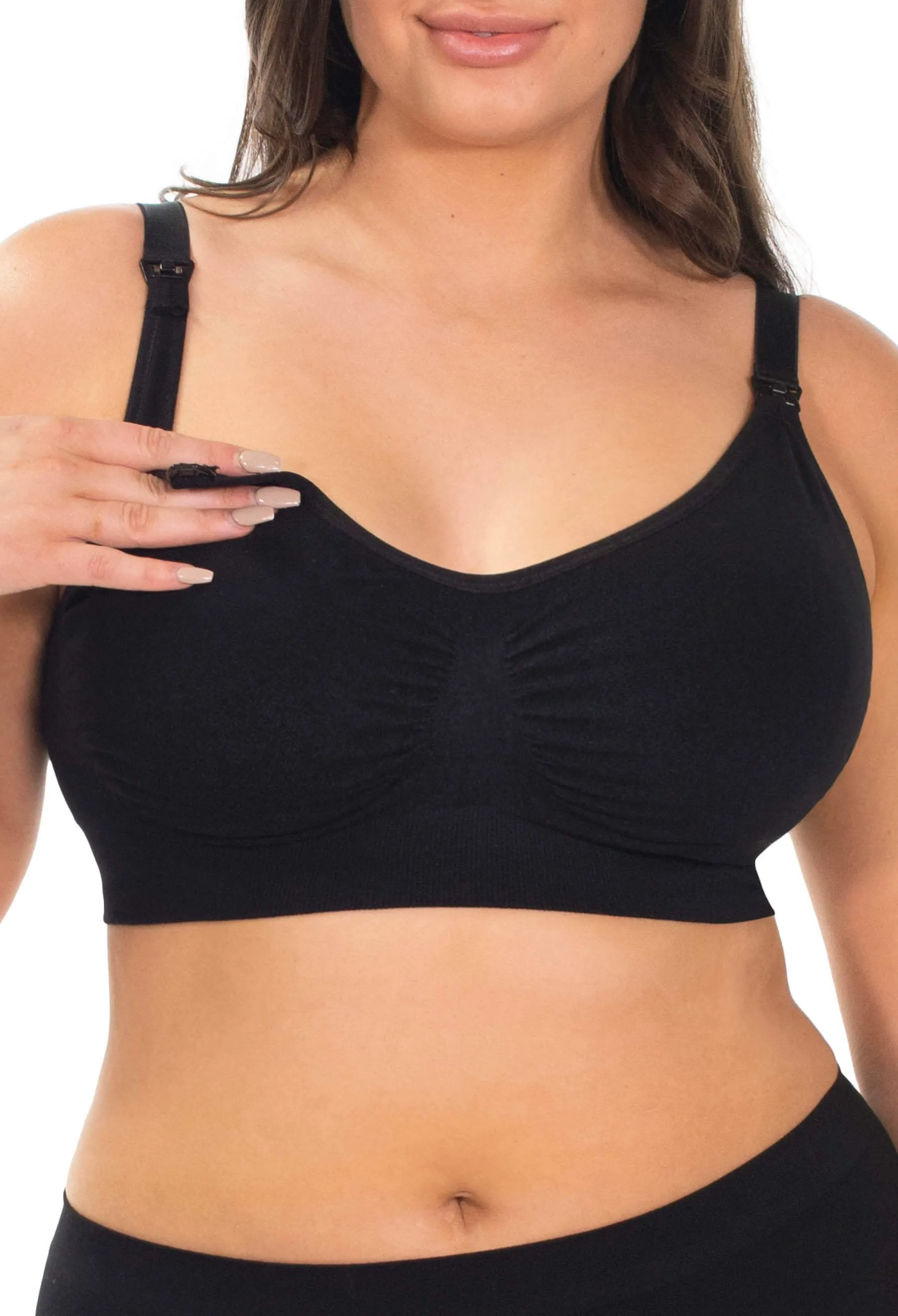 Seamless Comfort Bamboo Nursing Bra