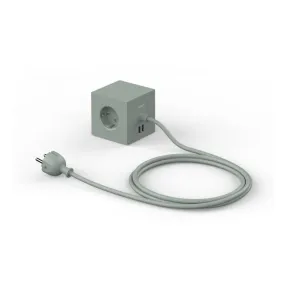 SQUARE 1 USB-A & MAGNET | OAK GREEN