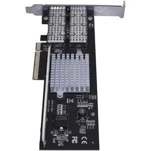 StarTech.com Dual-Port QSFP  Server NIC Card - PCI Express - Intel Chip - PCI Express x8 - Intel XL710-BM2 - 2 Port(s) - Optical Fiber - 40GBase-SR4, 40GBAse-LR4 - QSFP  - Plug-in Card