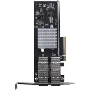 StarTech.com Dual-Port QSFP  Server NIC Card - PCI Express - Intel Chip - PCI Express x8 - Intel XL710-BM2 - 2 Port(s) - Optical Fiber - 40GBase-SR4, 40GBAse-LR4 - QSFP  - Plug-in Card