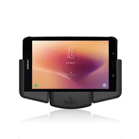 Strike Alpha in-car Cradle for Samsung Galaxy Tab A 8" (2017) Magnetic Charging that work with Strike Rugged Case On (Landscape)