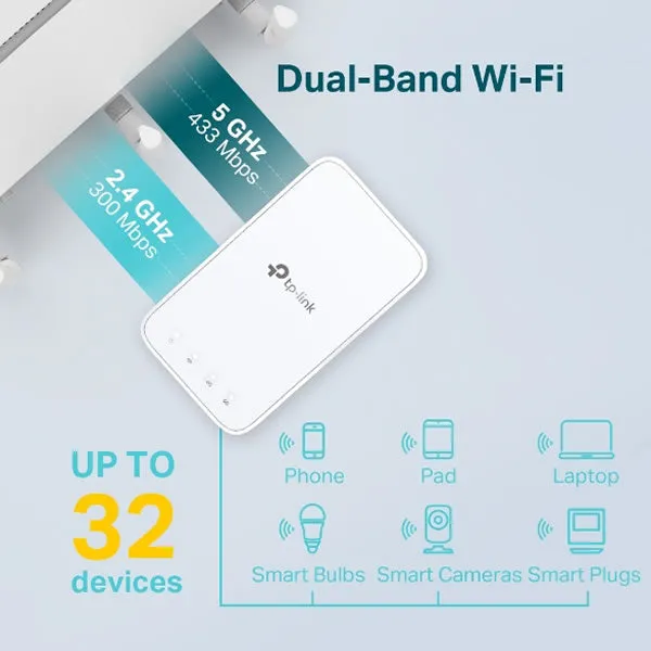 TP-Link RE230 | AC750 Wi-Fi Range Extender