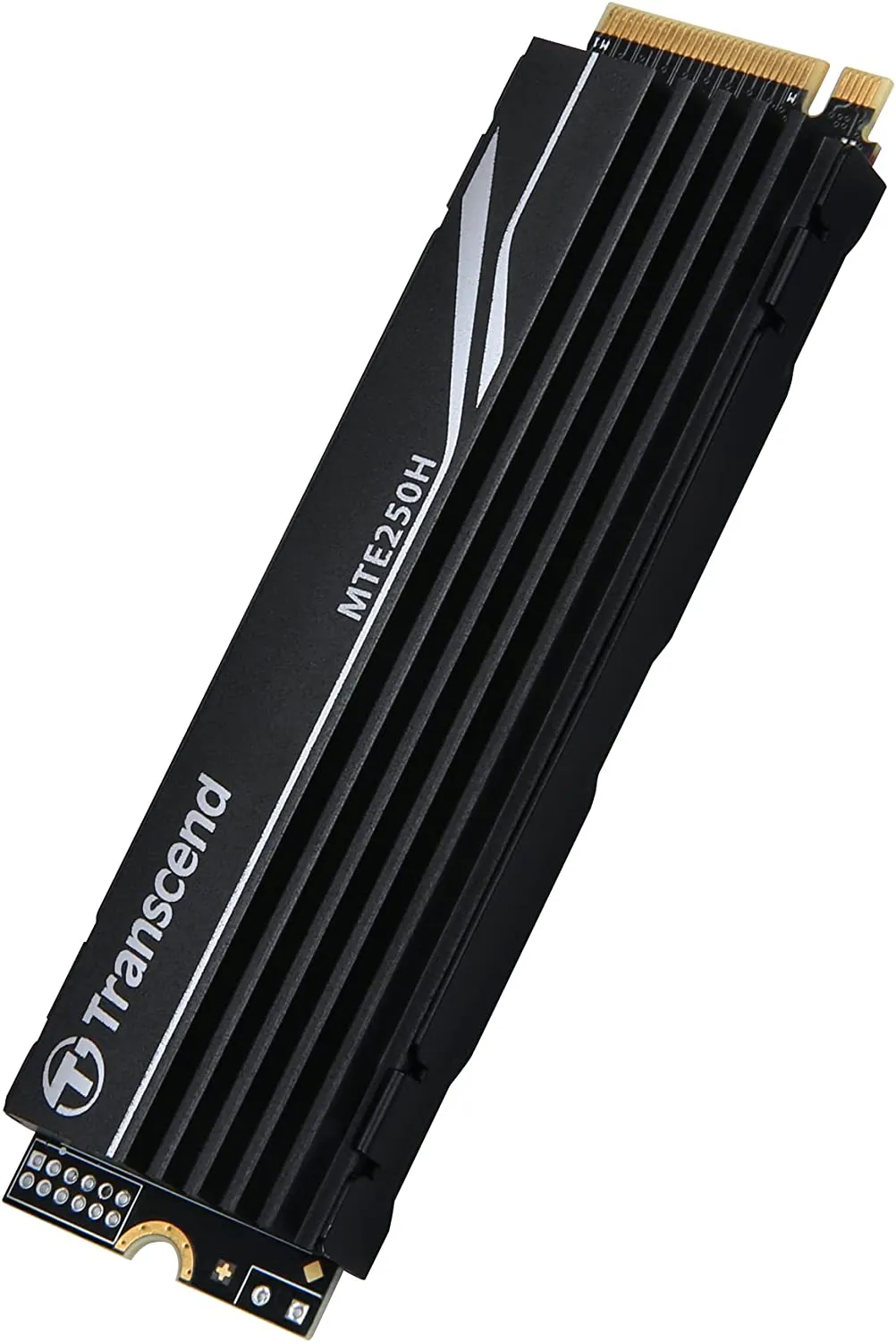Transcend 1TB MTE250H NVMe Gen4 PCIe, M.2 2280 w/Aluminum Heatsink, Up to 7,200MB/s - TS1TMTE250H (Compatible with PS5)