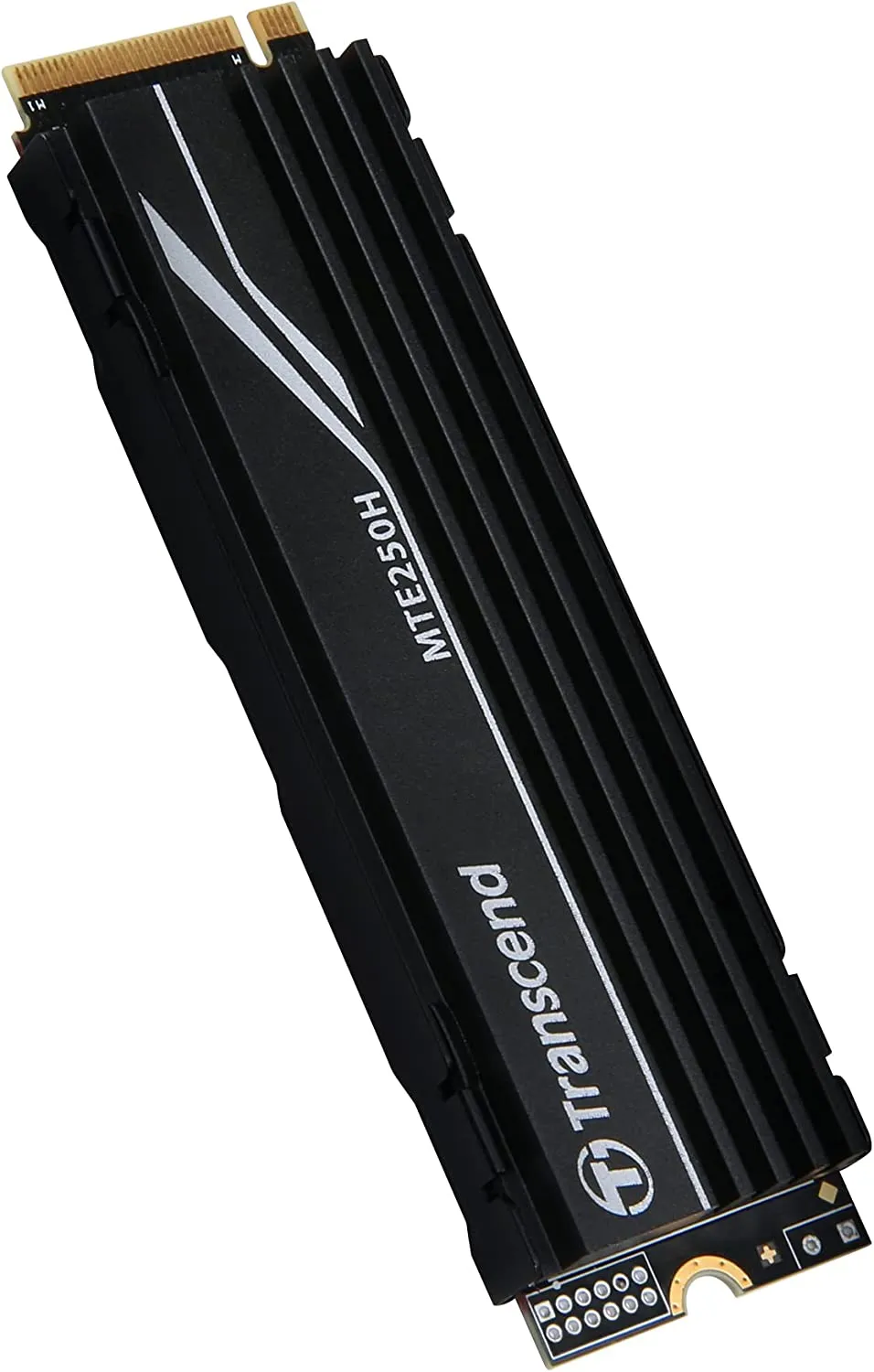 Transcend 1TB MTE250H NVMe Gen4 PCIe, M.2 2280 w/Aluminum Heatsink, Up to 7,200MB/s - TS1TMTE250H (Compatible with PS5)