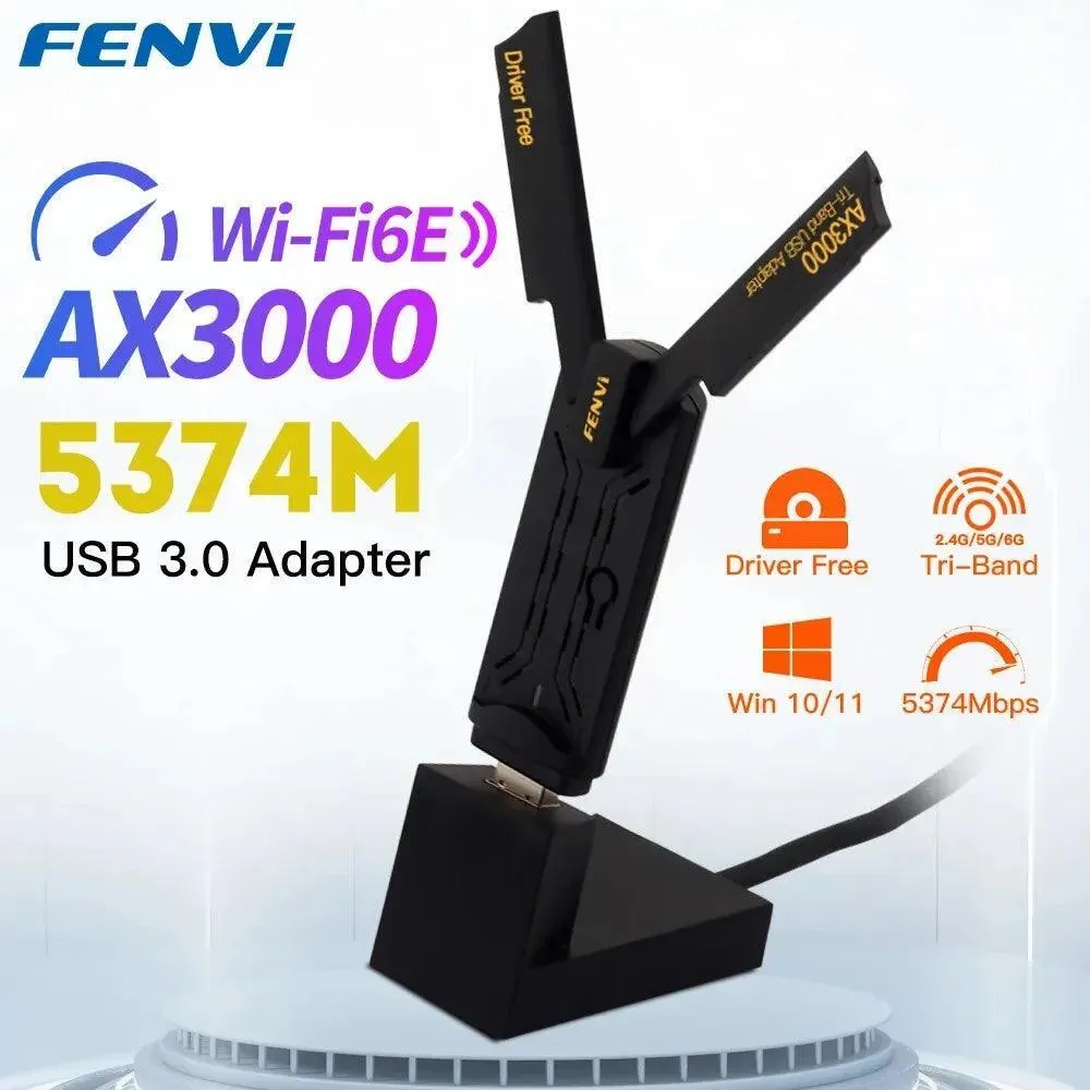 Ultimate Triple-Band WiFi Adapter: Lightning-Fast Desktop Upgrade