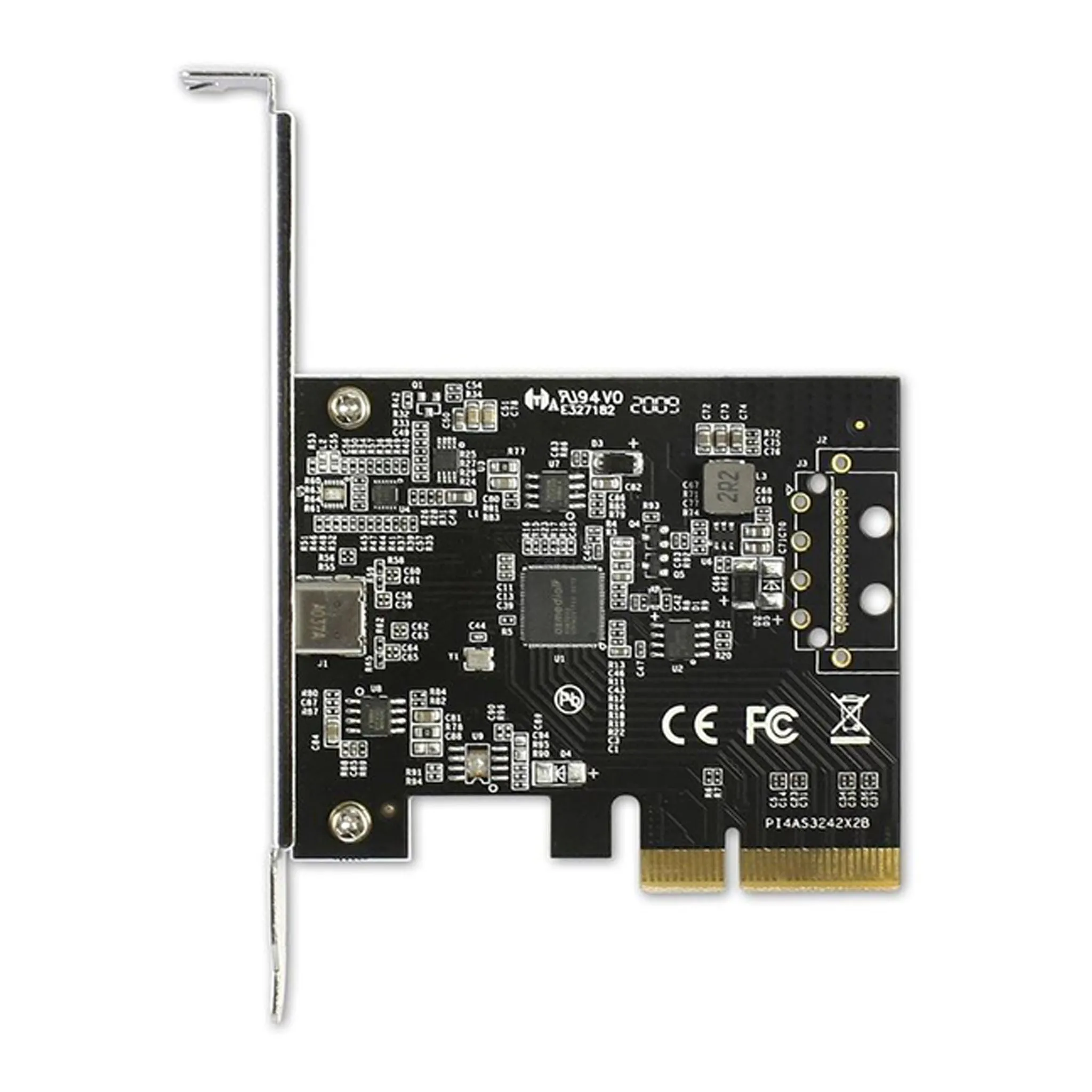 Vantec UGT-PCE320C Single Port USB 3.2 Gen2x2 20Gbps Type-C PCIe Host Card