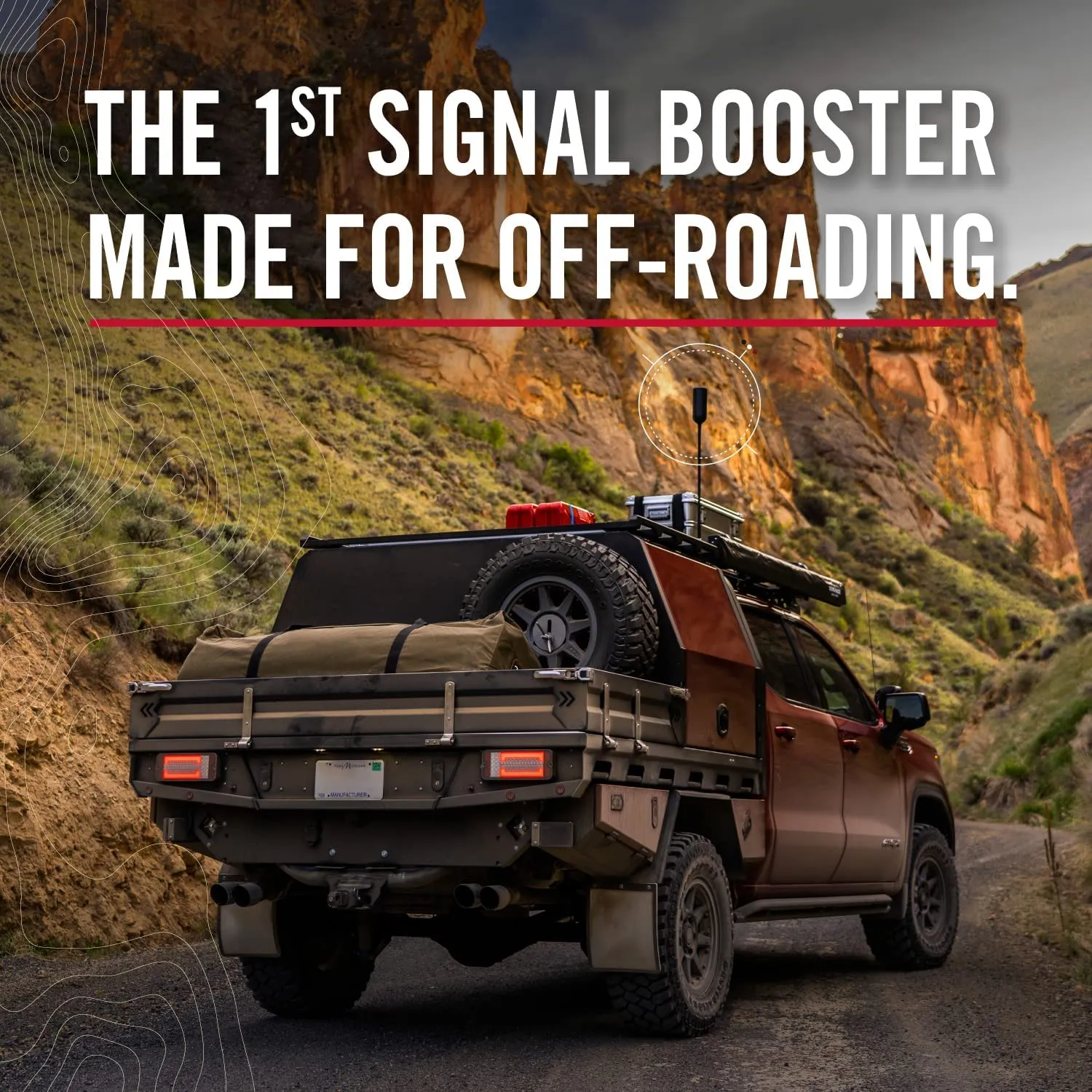 weBoost 472061 Drive Reach Overland Cell Phone Signal Booster For Overlanding & Off-Roading