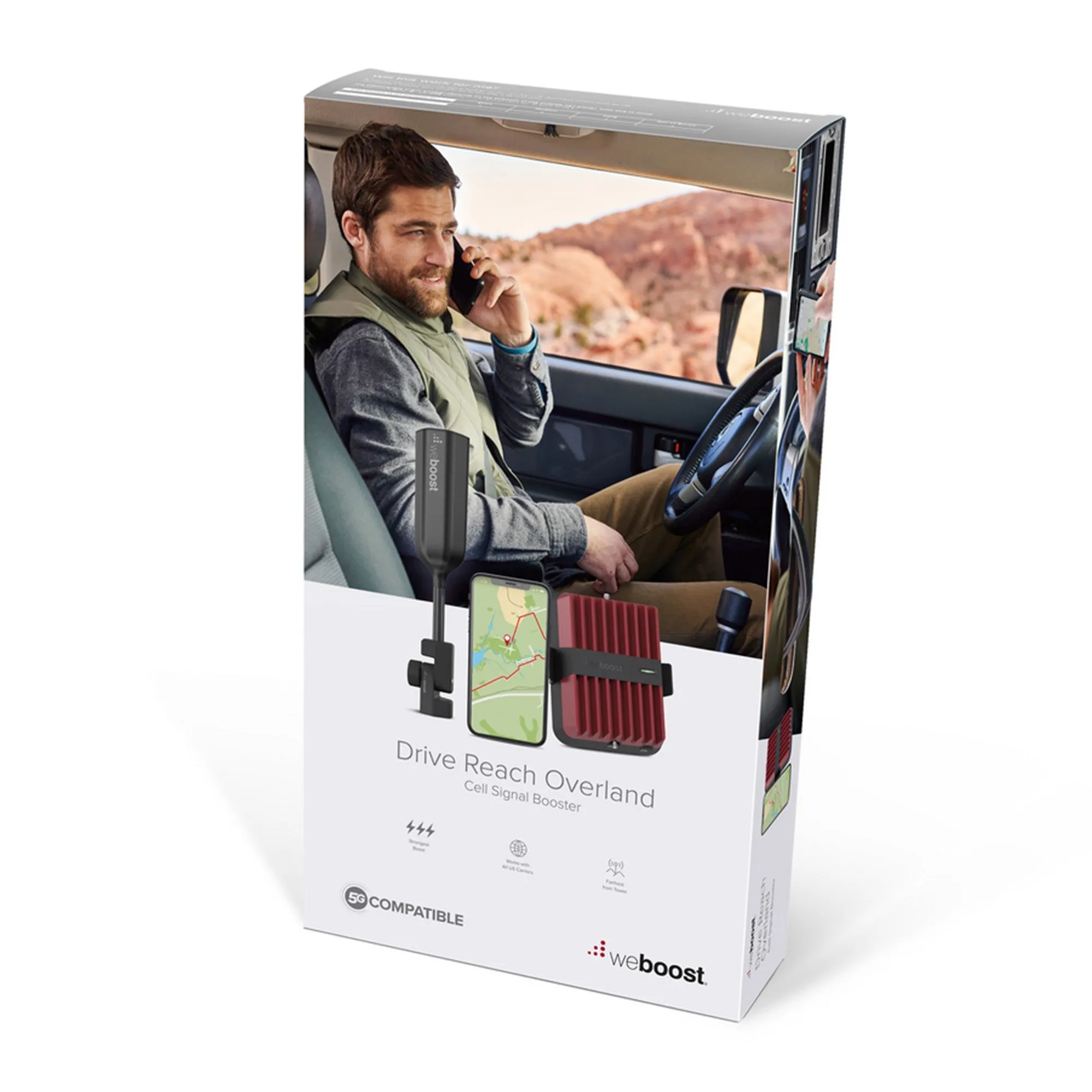 WeBoost Drive Reach Overland In-Vehicle Signal Booster Kit - 15-11038